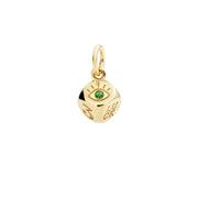 DoDo Ciondolo dado oro giallo & tsavorite DMC6010-DICES-0TZ9G